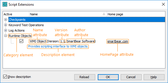 ScriptExtension Attributes