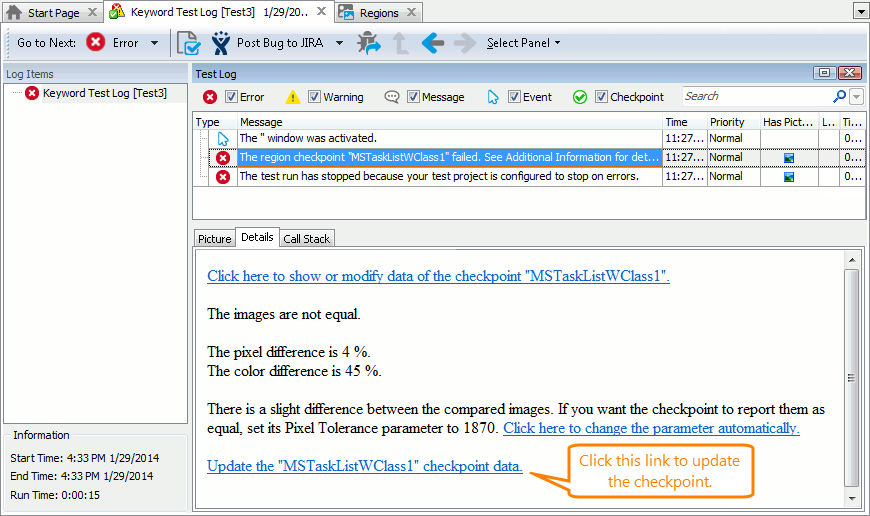 Updating Region checkpoint from the test log.