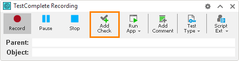 Getting Started With TestComplete (iOS): Creating a Checkpoint