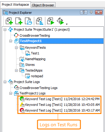 Project Log Structures