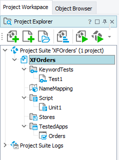 Testing Xamarin.Forms applications tutorial: Added the XFOrders project