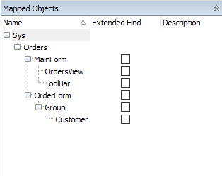 Dragging and dropping a mapped object to another parent object