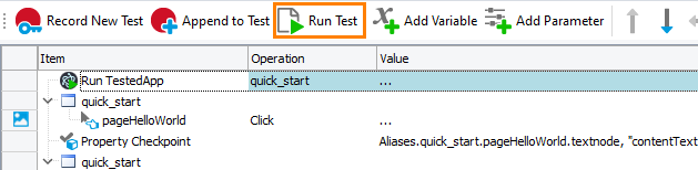 Testing Electron applications tutorial: Run the recorded keyword test Testing Electron applications tutorial: Run the recorded keyword test