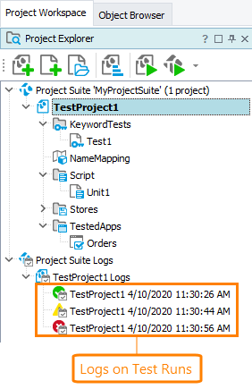 Project Log Structures