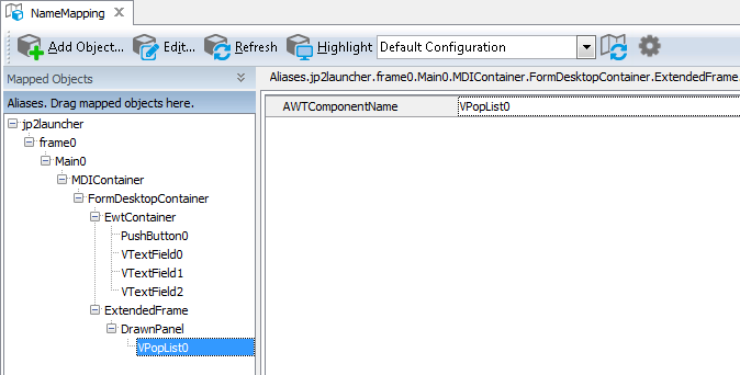 Sample Name Mapping for Oracle Forms Sample Name Mapping for Oracle Forms