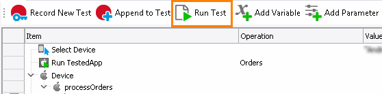Getting Started With TestComplete (iOS): Running the test