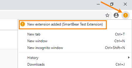 Installing SmartBear Test Extension