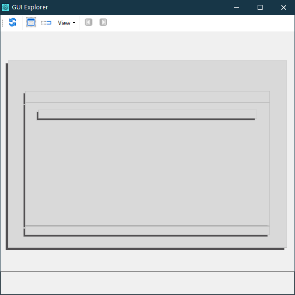 Orders application in the GUI Explorer.