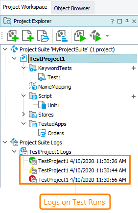 Project Log Structures