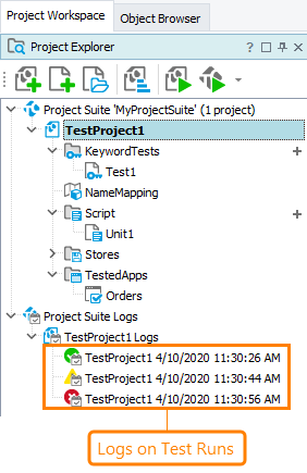 Project Log Structures