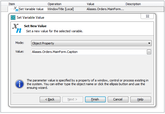 Saving a Delphi object’s native property value to a test variable Saving a Delphi object’s native property value to a test variable