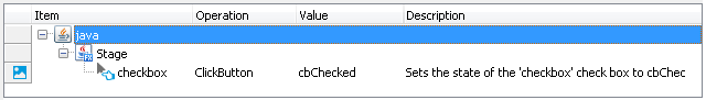 A keyword test operation over a JavaFX object addressed by using its alias A keyword test operation over a JavaFX object addressed by using its alias