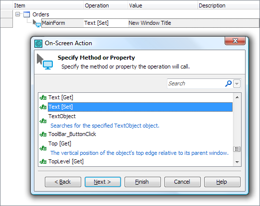 Setting a new value for a .NET object's native property Setting a new value for a .NET object's native property