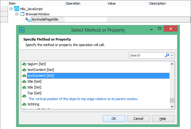 Setting a new value for an object's native property Setting a new value for an object's native property