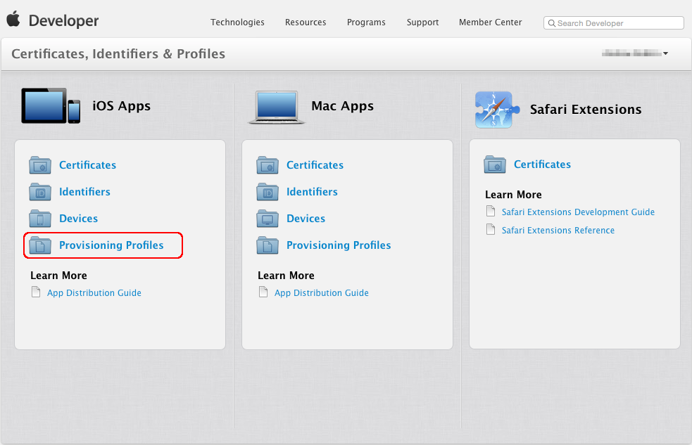 iOS testing with TestComplete: Provisioning Profiles link iOS testing with TestComplete: Provisioning Profiles link