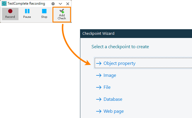 Testing Xamarin.Forms applications tutorial: Call the Checkpoint wizard Testing Xamarin.Forms applications tutorial: Call the Checkpoint wizard
