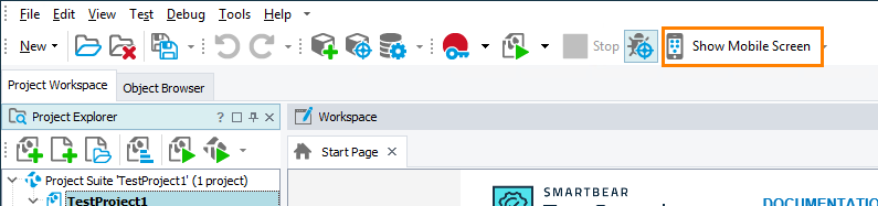 Show Mobile Screen Show Mobile Screen