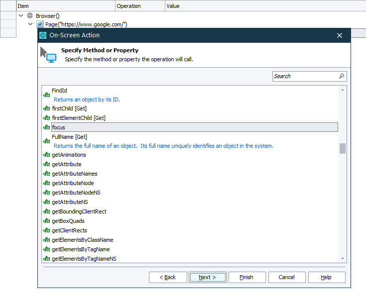 Invoking a native method of a Web image Invoking a native method of a Web image
