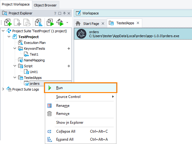 Testing Electron applications in TestComplete: Run the Electron application from TestComplete Testing Electron applications in TestComplete: Run the Electron application from TestComplete