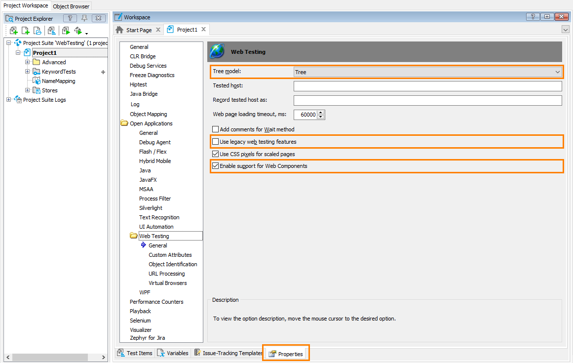 Configure your project to support Web Components Configure your project to support Web Components