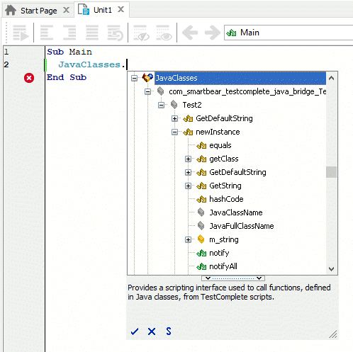 Code Completion with Java Classes Code Completion with Java Classes