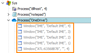Hidden objects in the Object Browser Hidden objects in the Object Browser