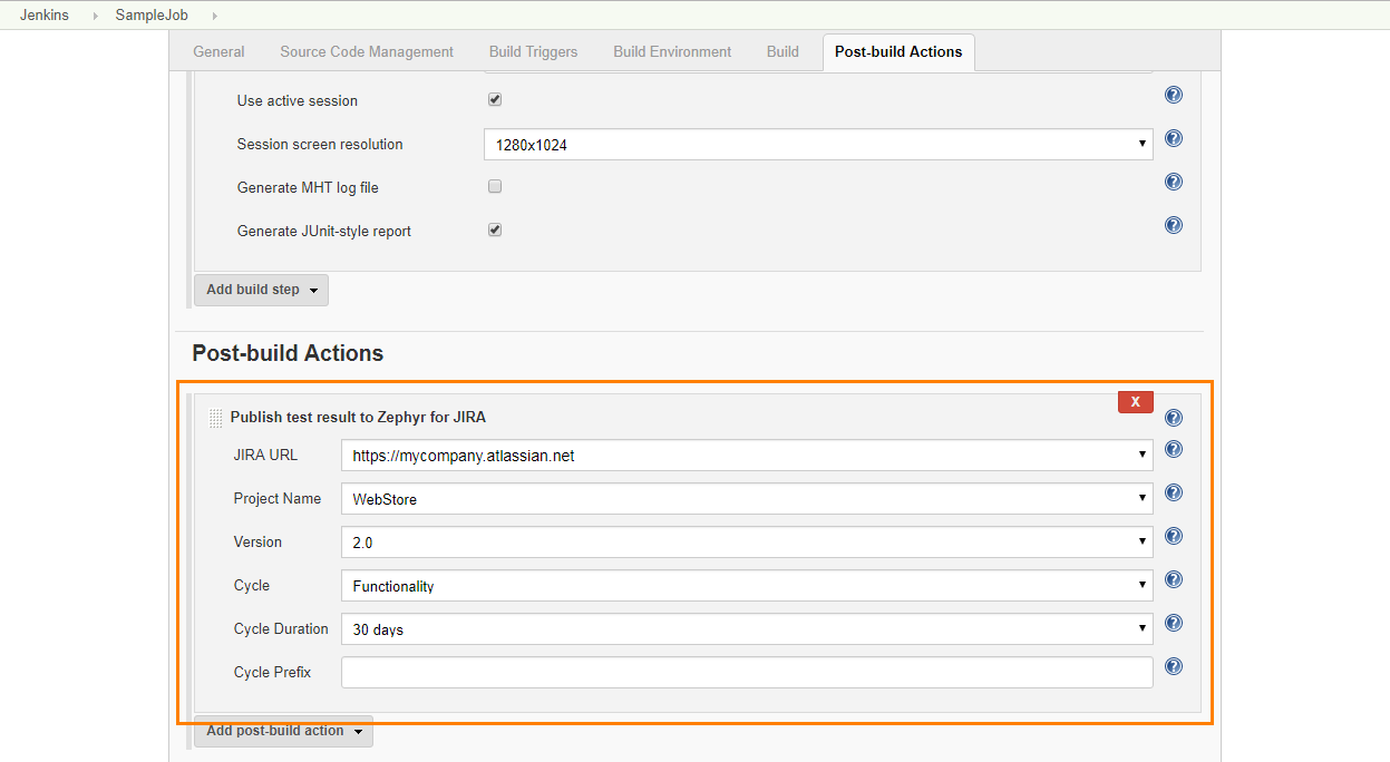 Sending test results from Jenkins to Zephyr Sending test results from Jenkins to Zephyr