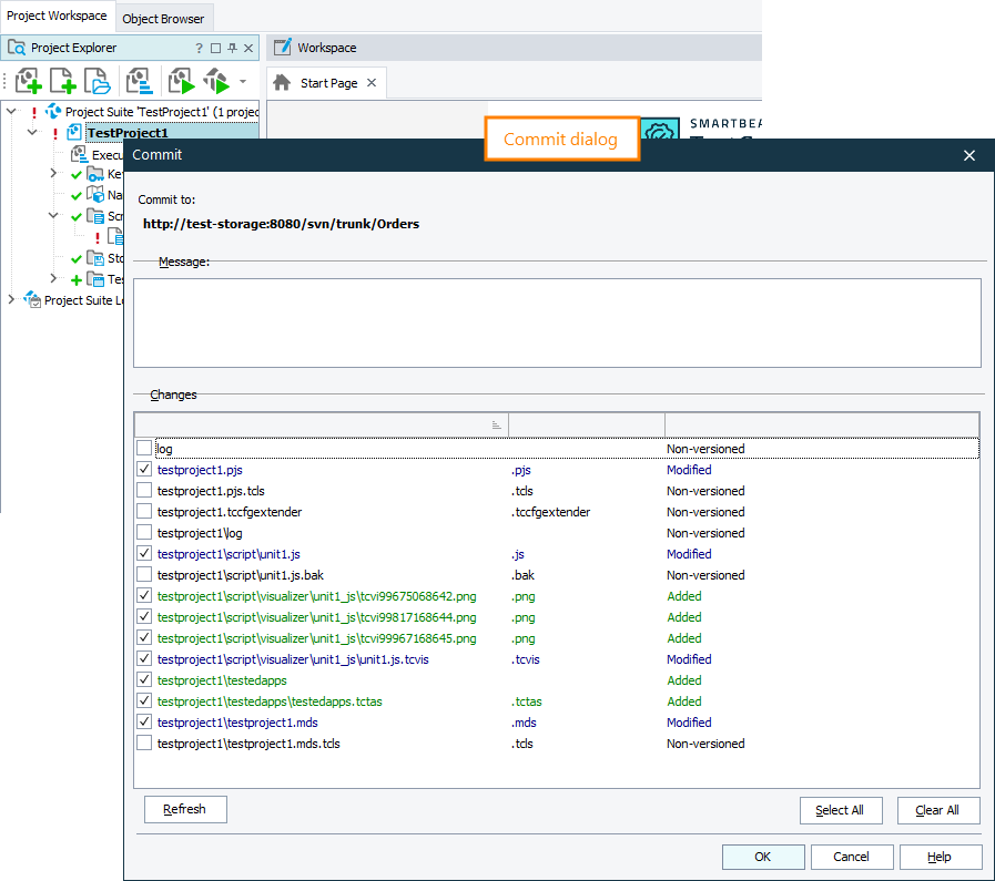 Integrating TestComplete with Subversion Integrating TestComplete with Subversion
