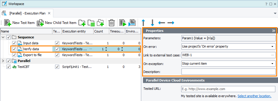 The Properties panel The Properties panel