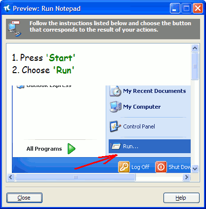 Preview Step Dialog