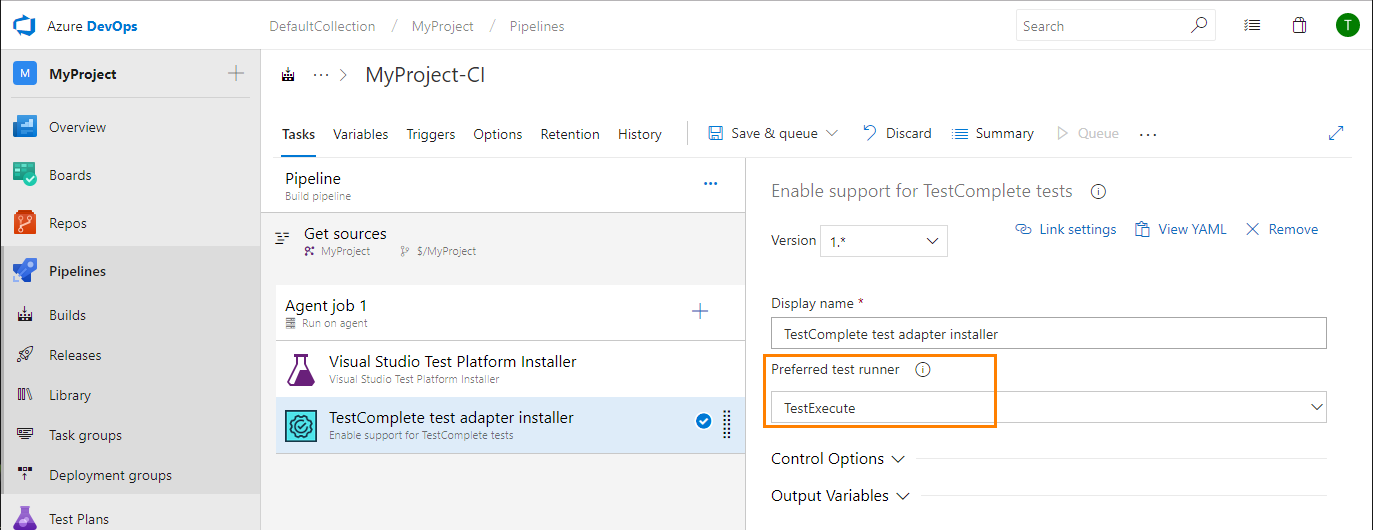 Selecting a preferred test runner What's New in TestComplete 14.30: Selecting a preferred test runner