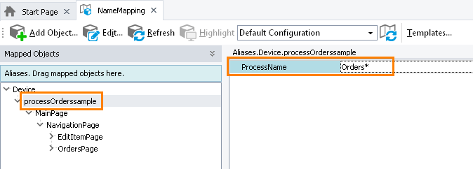 Testing Xamarin.Forms applications tutorial: Modify the recognition criteria of the Process object