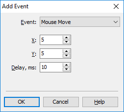 Add Event Dialog