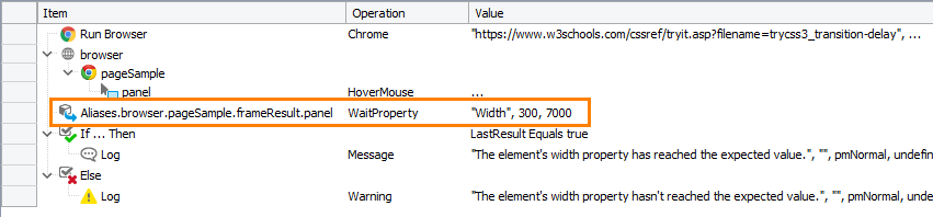 Waiting for a property value in a keyword test Waiting for a property value in a keyword test