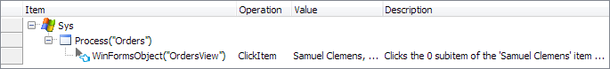 A keyword test operation over a .NET object that is not in Name Mapping A keyword test operation over a .NET object that is not in Name Mapping