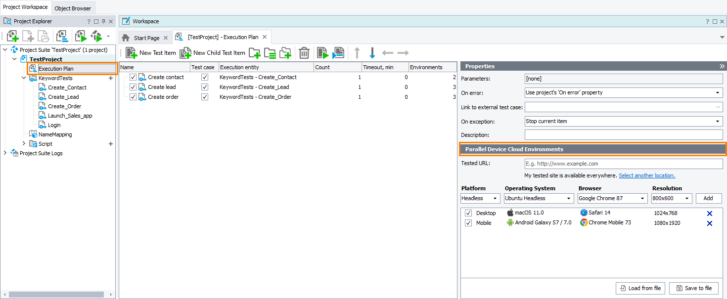 Running tests in remote environments Running tests in remote environments