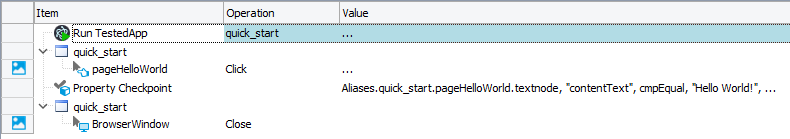 Testing Electron applications tutorial: The recorded test Testing Electron applications tutorial: Recorded test