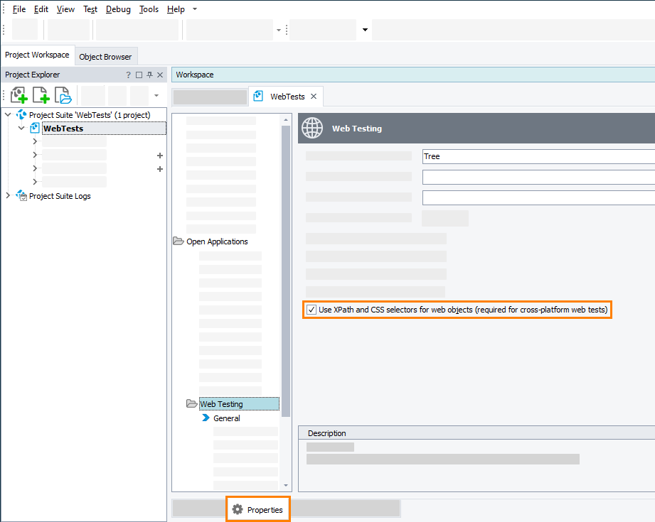 Enabling cross-platform web tests in TestComplete Enabling cross-platform web tests in TestComplete