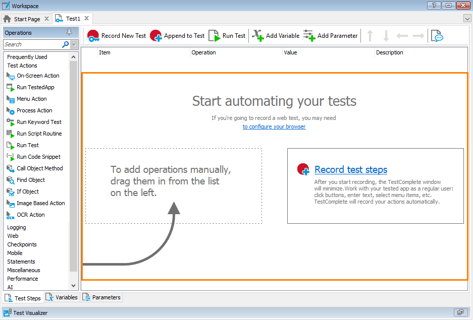 The guide to running Keyword tests What's new in TestComplete 14.10: The guide to running Keyword tests
