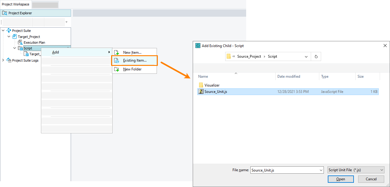 Adding units from another project Adding units from another project