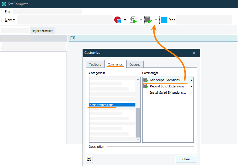 Adding the Clipboard Checkpoint command to a toolbar Adding the Clipboard Checkpoint command to a toolbar