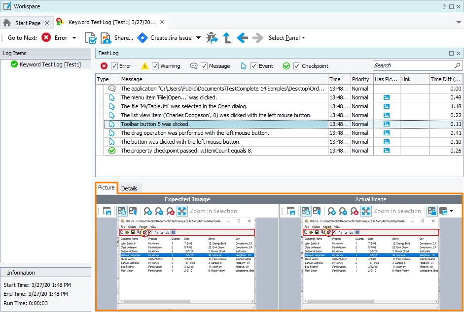 The Picture panel The Picture panel