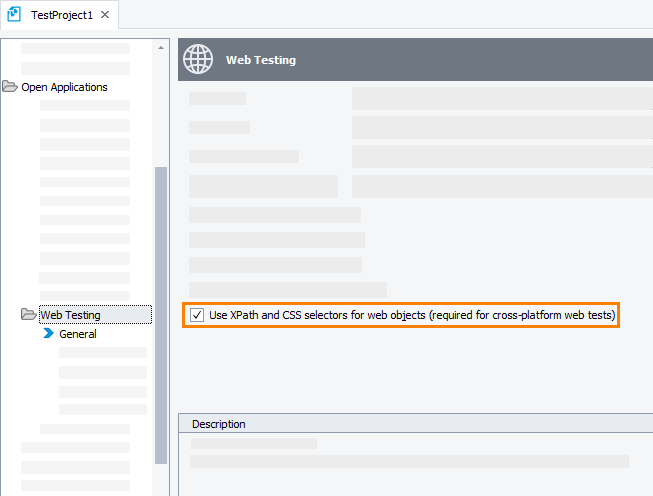 Configuring the project to map web objects by using CSS selectors or XPath expressions Configuring the project to map web object by using CSS selectors or XPath expressions