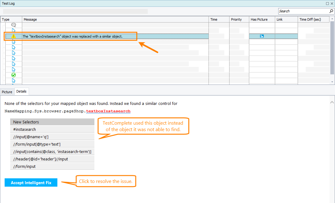 Resolve the warning by applying suggested fixes Resolve the warning by applying suggested fixes