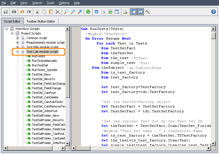 Test Lab Module Script Item Test Lab Module Script Item