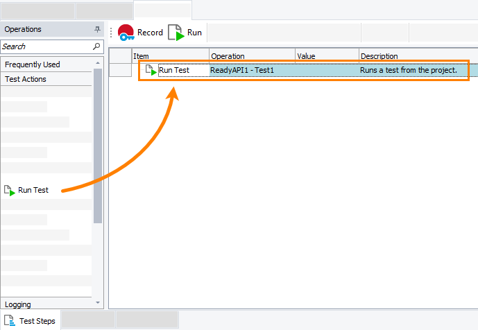 Running ReadyAPI tests from keyword tests Running ReadyAPI tests from keyword tests
