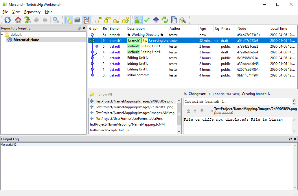 TortoiseHg Workbench TortoiseHg Workbench