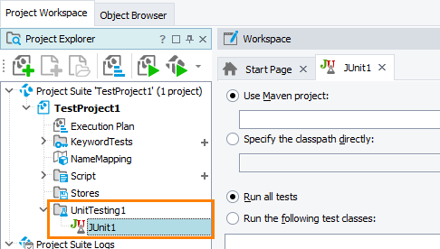 JUnit Item JUnit Item