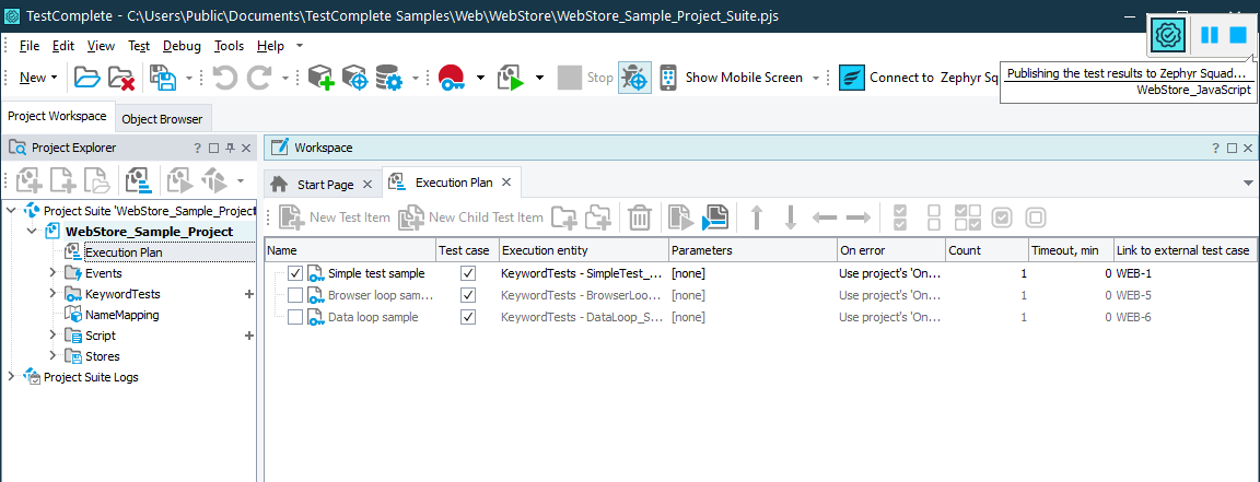 Sending test results to Jira Sending test results to Jira