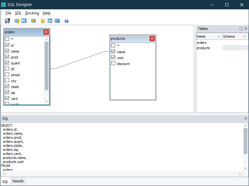 SQL Designer